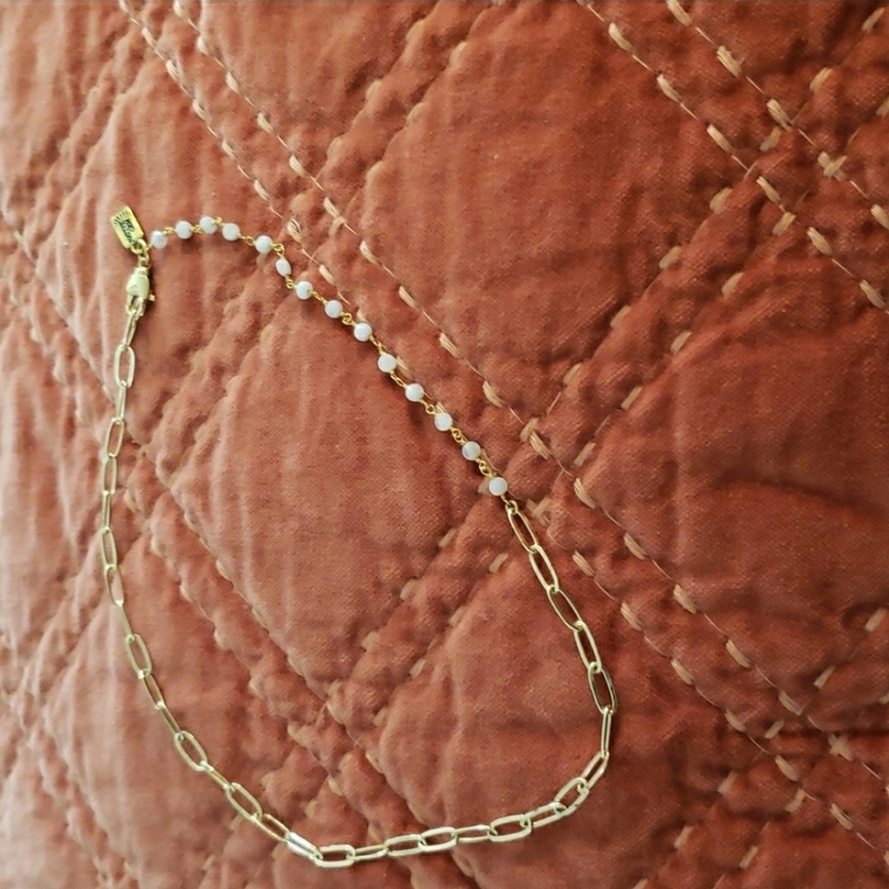 Nwot Native Gem Gold Neckless View 3
